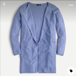 J Crew Juliette Collarless Sweater Blazer, S, NWT